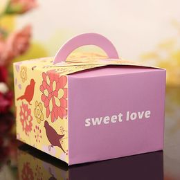 Gift Wrap CAMMITEVER Candy Box Love Party Supplies Valentine's Day Decor Sweet Boxes Flower S M 2 Size