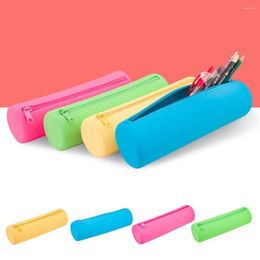 Storage Bags Pencil Pouch Waterproof Moist-proof Silicone Pen Food Grade Large Capacity Bag