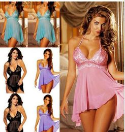 Women's Sleepwear Sexy Pyjamas Women Nightdresses Hot Sexy Plus Size Lingerie T230523