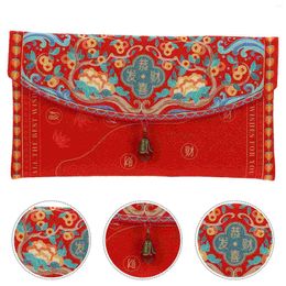 Gift Wrap Spring Festival Red Envelope 2023 Year Party Supplies Chinese Packet Silk Money Envelopes
