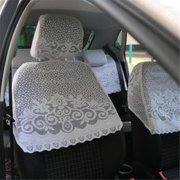 Car Seat Covers Half Lei Mesh Cover For AudiRS A1A3 A4 A5 A6 A7A8 S3 S5 S6 S7 S8 Lace Clothes Four Seasons Care 8pieces