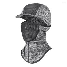 Bandanas Bike Hiking Cool Balaclava Outdoor Anti Ultraviolet Skin Friendly Running Mask Silk Breathable Neck Protection