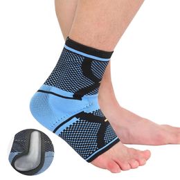 Ankle Support 1 piece of sports pad elastic support basketball football badminton anti spray foot protection P230523