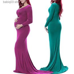 Maternity Dresses Maternity Dresses For Photo Shoot Maternity Photography Props Pregnancy Dress Photography Maxi Dresses Gown Pregnant Clothes New T230523