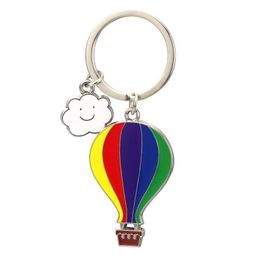 Keychains Lanyards Colour Balloon Keychain Pendant Turkey Air Tourist Souvenir Keyring Key Chain Drop Delivery Fashion Accessories Dhbul