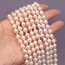 Crystal AAA Natural Freshwater Baroque Pearl Beads Loose Hole Bead for Jewellery Making Diy Women Baroque Drop Earrings Necklace