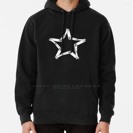 Men's Hoodies Robotic Arm-Automation Star Hoodie Sweater 6xl Cotton Fixing Five Shape Repairing Self Arm Automation Automated