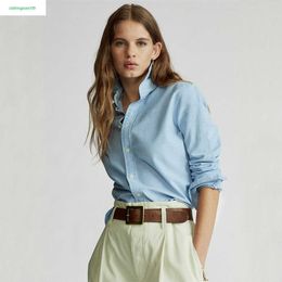 Womens Blouses Fashion Pastel Color Long Sleeve Lapel Designer Shirts Versatile Shirt Waist Retraction Design Streetwear Daily Clothes