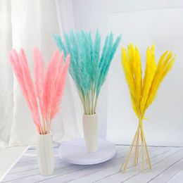 Decorative Flowers Dried Pampas Grass Dekoration Wedding Flower Bunch Natural Plants Home Decor Christmas Artificial Wholesale