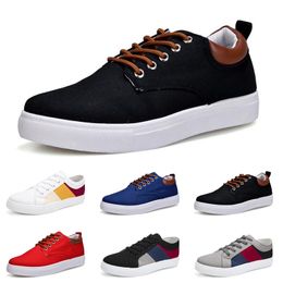 Scarpe casual firmate da uomo Scarpe da ginnastica sportive senza marca da donna Nuovo stile giallo Bianco Nero Rosso Grigio Cachi Blu Moda Scarpe da ginnastica da uomo