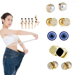 Stud Earrings Fashion Women Pearl Magnetic Suction Water Drill Magnet Therapy Drainage Health