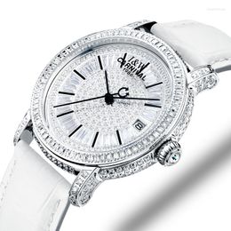 Wristwatches Switzerland Watches Carnival Full Diamond Watch Women Japan MIYOTA Automatic Mechanical Sapphire Clock C86905-1