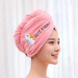 1PC Soft Microfiber Girl Hair Towel Super Absorbent Quick Drying Magic Shower Cap for Women Bathroom Hair Turban Twist Head Wrap