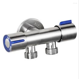 Brand: SteelSink
Type: Multi-function Faucets
Specs: G1/2 304 Stainless Steel 3-way Valve
Keywords: Double-handle, Single Cold, One-into-two
Key points: Durable, Easy Control, Space-saving
Features: Split water flow, Corrosion-resistant, Smooth operation
