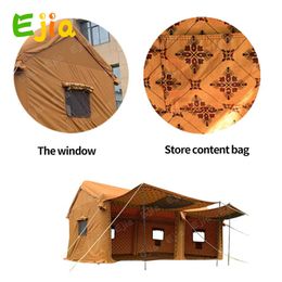 3*3m/3*4m Waterproof Oxford Fabric Canvas Middle East Arabian Desert Outdoor Camping Inflatable Tent For Sale
