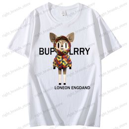 Men's T-Shirts Luxury Originality Oversized Clothing Personality Pattern Printed Loose 100% Cotton T-shirt For Men's Top Free Shipping S-4XL T230526