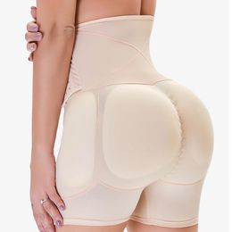 Women's Shapers BuLifter Tummy Shaper Women Waist Trainer Padded Seamless BuEnhancer Underwear Slimming Fajas Colombianas Thigh Trimmer