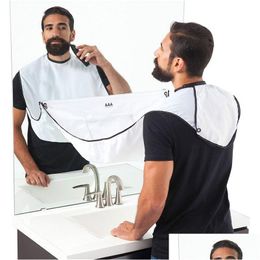 Kitchen Apron Mens Shaving Household Barber Beard Repair Transparent Suction Cup Drop Delivery Home Garden Dining Bar Dhfig