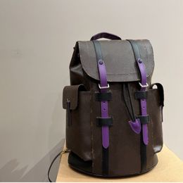 Designer Backpack Backpacks Christopher High Capacity Back Pack For Men Women Handbags Wallet Eclipse Reverse Large Capacity Trend Briefcase H 90