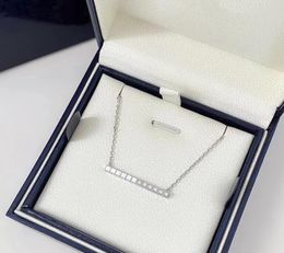 Necklaces 2022 Trend Hot Sale Famous Brand Anniversary Gifts Party Jewellery Necklaces For Women Cube 3A Zircon Europe Luxury Charms Classic