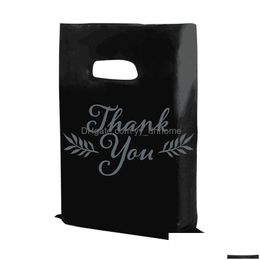 Storage Bags 3 Color Shop Tote Bag Outdoor Thank You Gift Diy Customizable Logo 30X38Cm Drop Delivery Home Garden Housekee Organizati Dhgtq