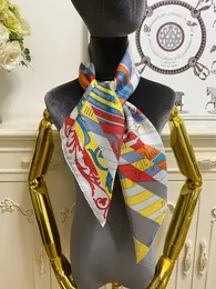 women's square scarf scarves shawl 100% twill silk material pint letters pattern size 90cm - 90cm