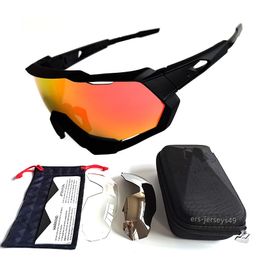 2024 Desinger Polarisierte Fahrradbrille 100 Männer Fahrrad Fahrrad Sport 3 Objektiv Outdoor Winddach Sonnenbrille MTB Brille Angeln Laufbrille Frauen