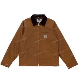 Carhart Designer Mens Jackets wip thick Detroit American work clothes cotton jacket men women Coat Loose design362s