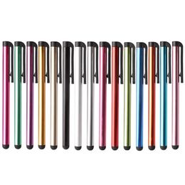 Universal Capacitive Stylus Pen Touch Screen Highly Sensitive Pens 7.0 Suit for Samsung Iphone Tablet PC Cell Mobile Phone Mixed Colors