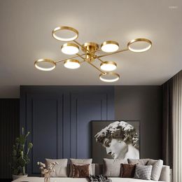 Ceiling Lights Modern Led Living Room Hallway Lighting Lamp Cover Shades Dining Chandeliers