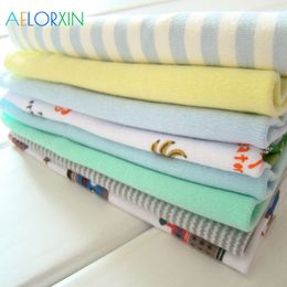 Baby Towels 100% Cotton 8Pcs/Lot Newborn Baby Boys Girls Washcloth Baby Bath Children's TowelNursing Towel Bibs Feeding