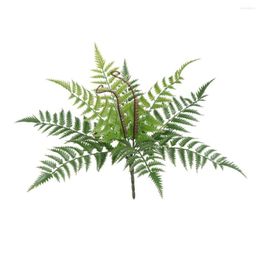 Decorative Flowers Artificial Plants Fern Greenery Leave Decor For Wall Indoor Hanging Baskets Wedding Garland