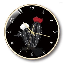 Wall Clocks Nordic Clock Creative Art Modern Silent Quartz Movement Living Room Home Decoration Metal