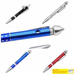 Colourful Ballpoint Pen Shape Mini Smoking Pipe Innovative Design Portable Easy Carry Clean Free Style Multifunction High Quality Hot Cake