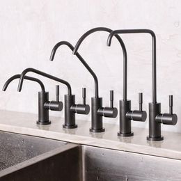 Kitchen Faucets Grey Direct Drinking Faucet Stainless Steel Osmosis Philtre Tap Single Handle Purified For