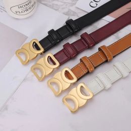 Designer Belts for Mens Genuine Leather Belt Luxury Ladies Belt Womens Gold Buckle Belts Waistband Cintura Ceintures Width 2.5cm 2305244D