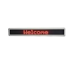 Relógios da mesa de mesa personalizada colorida P 762 LED interno Exibir Billboard Rolling Informações Mensagem do quadro de mensagens Controle remoto Controle6690393