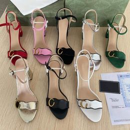 Hottest Heels With Dustbag Women shoes Designer Sandals Quality Sandals Heel height and Sandal Flat shoe Slides Slippers by brand 01
