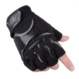 Cycling Gloves Fitness Sports Men And Women Thickened Protective Gym Breathable Equipment Training Half Finger