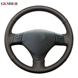 Steering Wheel Covers DIY Black Artificial Leather Car Steering Wheel Cover for Lexus RX330 RX400h RX400 2004-2007 Toyota Corolla Verso Camry G230524 G230524