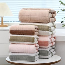 2PCS/Set New Soft Microfiber Fabric Towel Set Hotel Bath Towel Wash Cloths Hand Towels Terry Coral Fleece Towel