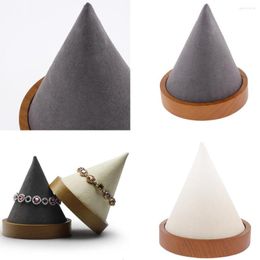 Jewellery Pouches Cone Shape Bangle Bracelet Watch Holder Exhibit/ Shows/Retail Display Stand Decorative Props