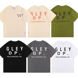 2023 Luxury Mens Designer T Shirt Black white Letter printed shirts Short Sleeve Fashion Brand Designer Top Tees Anti-Shrink Ten colors European size S-XL