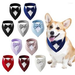 Dog Apparel Wedding Collar With BowTie For Small Medium Girl Dogs Kitten Necklace Costumes B03E