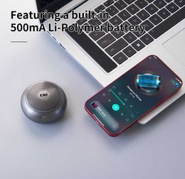 Portable Speakers A110Mini TWS Wireless Bluetooth Speakers Portable Built-in Battery Loud Sound Strong Bass Metal For Meditation