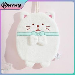 Towel Set Fabric Is Soft And Skin Friendly And Strong Water Absorption Hand Towel Hangable Soft Towel Elegant Design Cute Kitten