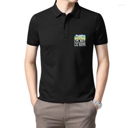 Men's Polos I'm Not Procrastinating Doing Side Quests Gamer Gaming T-Shirt Camisas Prevalent Geek Tshirts Cotton Men's Tops T Shirt