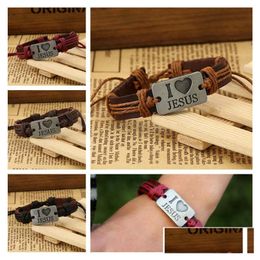 Identification I Love Jesus Alloy Cowe Bracelet Selling European And American Jewellery Gsfb473 Mix Order 20 Pieces A Lot Charm Bracel Dhukf