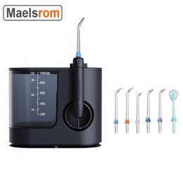 Other Oral Hygiene Big Capacity 1000ml Oral Irrigator Electric Water Flosser Teeth Cleaner With 10 Adjustable Pressures and 6 Nozzles 230524