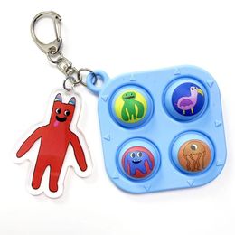 new key chain cartoon game toy decompression toy keyring Halloween Masquerade Costume Party Props zx053